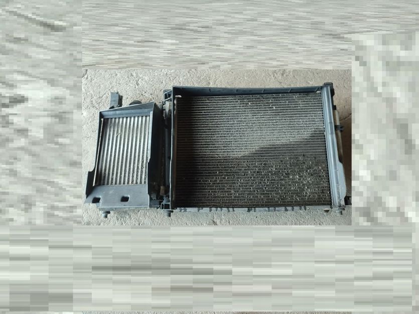 DACIA DUSTER I 2014 1.2 TCE CHLODNICE WENTYLATOR INTERCOOLER WODA KLIMA
