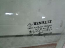 RENAULT ZOE 2016 SZYBA DRZWI LEWY LEWA PRZÓD PRZEDNIA