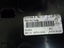 RENAULT ZOE 2016 PANEL KLIMATYZACJI RAMKA 275107386R