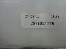 RENAULT ZOE 2016 ZBIORNIK SPRYSKIWACZY 289102571R