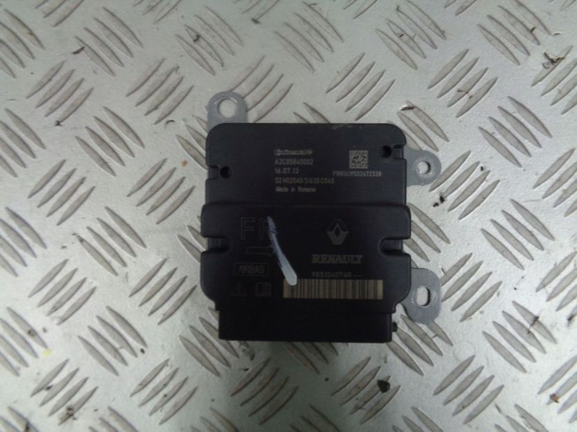 RENAULT ZOE 2016 MODUŁ SENSOR PODUSZEK 985104074R