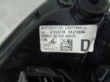 RENAULT ZOE 2016 LAMPA PRAWY PRAWA TYŁ TYLNA 26280206 265504492R