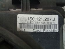 VW UP 1.0 MPI 2017 CHŁODNICA WODY WENTYLATOR 1S0121207J 1S0121253AP