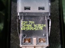 DACIA DUSTER I PRZYCISK PRZEŁĄCZNIK PODUSZEK 681995427R