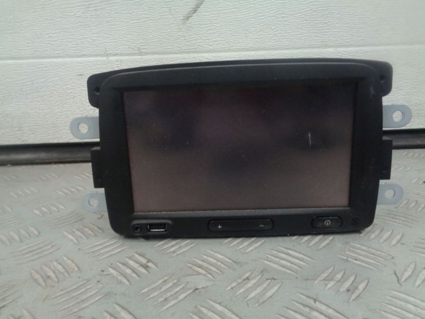 DACIA SANDERO II LIFT EKRAN WYSWIETLACZ RADIO NAVI KOD 281153855R