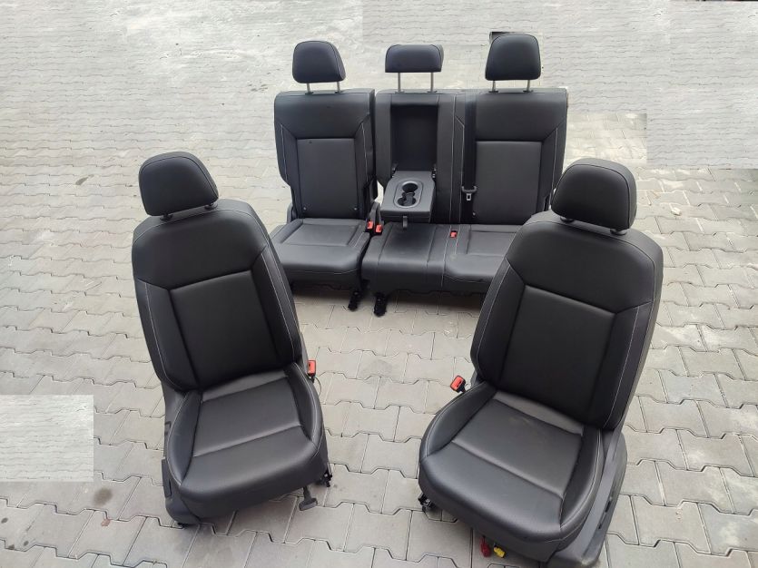 VW ATLAS CROSS 2021 FOTELE KANAPA SIEDZENIA SKORZANE TAPICERKA