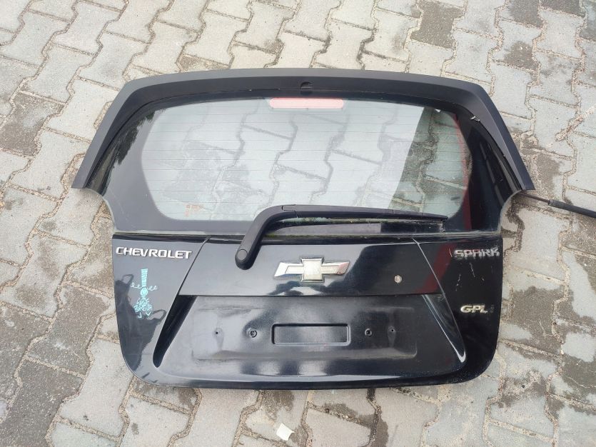CHEVROLET SPARK M300 2011 KLAPA TYL TYLNA SZYBA