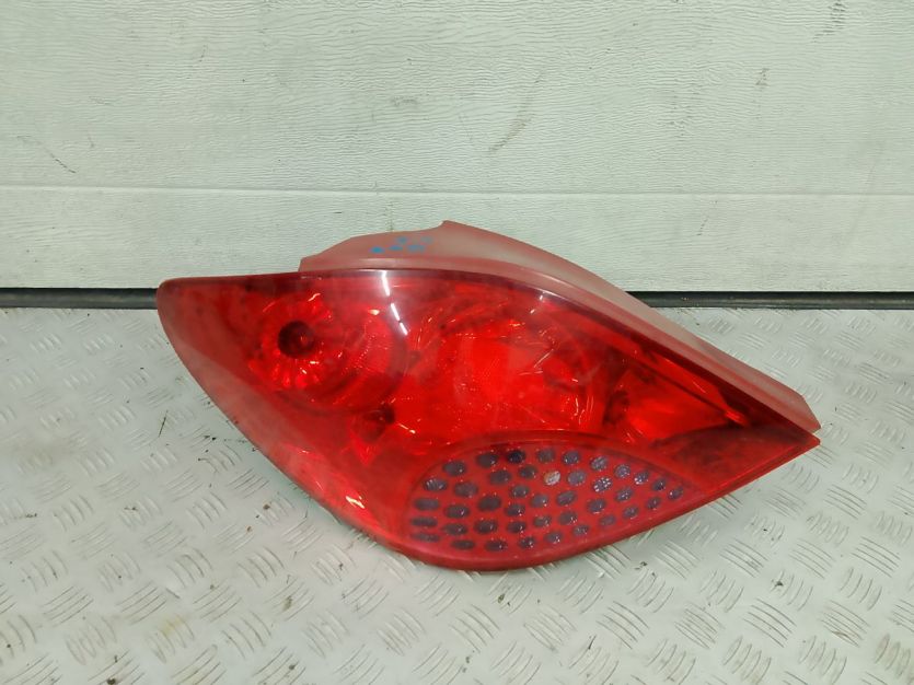 PEUGEOT 207 LAMPA LEWY TYŁ LEWA TYLNA 9649986680