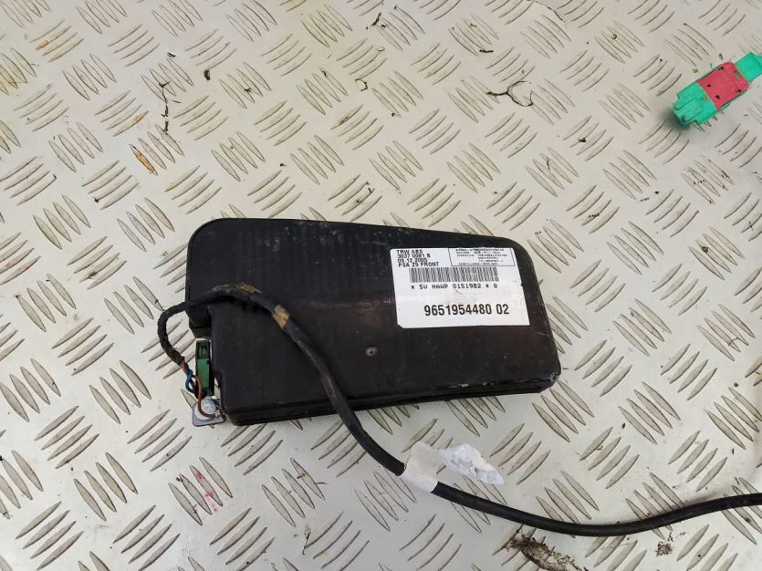 PEUGEOUT 607 PODUSZKA AIRBAG FOTELA PRAWA PRAWY 9651954480