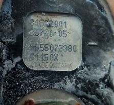 CITROEN C3 I LIFT 2008 ANTENA DACHOWA 9656073380