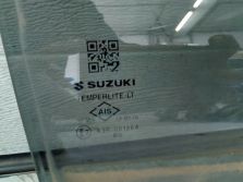 SUZUKI BALENO II 2017 III SZ5 MK2 SZYBA PRAWY TYŁ PRAWA TYLNA