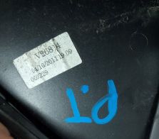 CITROEN DS4 2012 KLAMKA ZEWNĘTRZNA DRZWI PRAWY TYŁ 9687712077