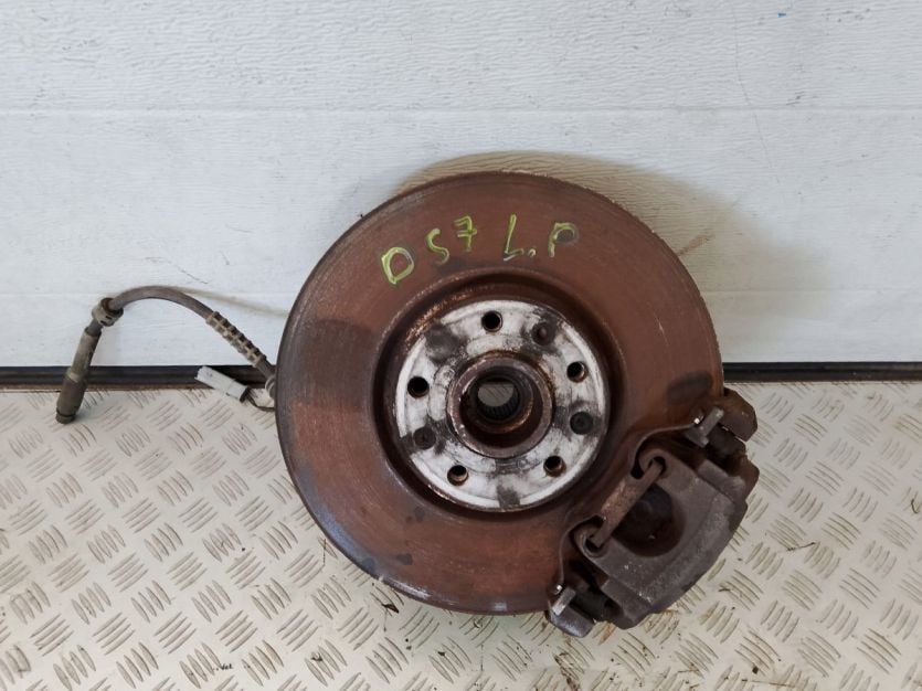 DS DS7 CROSSBACK CITROEN 2020 ZWROTNICA TARCZA ZACISK LEWY PRZÓD PRZEDNI