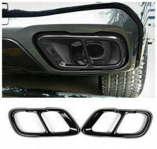 BMW X5 G05 X6 G06 X7 G07 NAKŁADKI KONCOWKI RUR TLUMIKA SPORT CZARNE BLACK