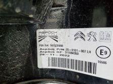 TOYOTA PROACE PEUGEOT PARTNER K9 2023 LAMPA LEWY TYŁ LEWA TYLNA 9819235880