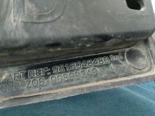 DS DS7 CROSSBACK CITROEN 2020 ŚLIZG MOCOWANIE PRAWY ZDERZAKA TYŁ 9816048480