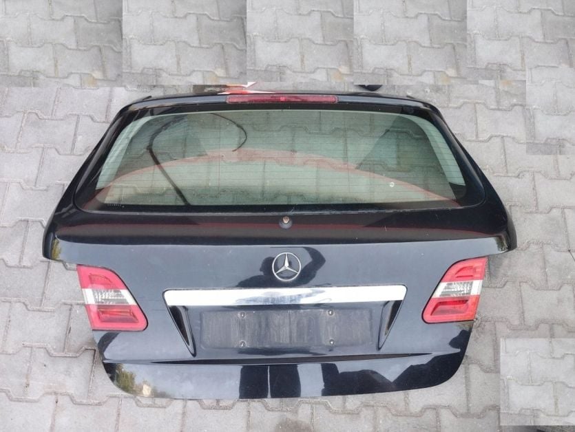 MERCEDES B KLASA W245 2008 KLAPA TYL TYLNA LAMPY 191 CZARNA