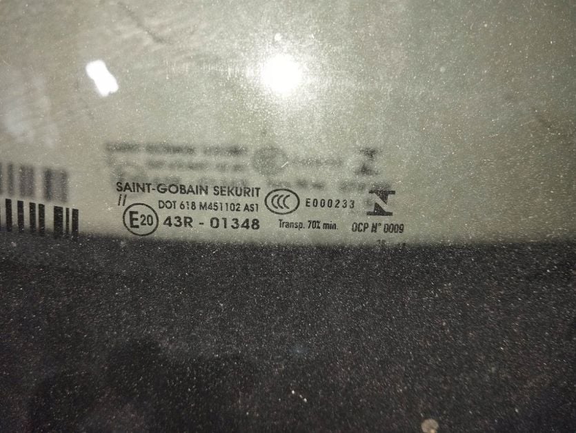 DS DS7 CROSSBACK CITROEN SZYBA PRZÓD PRZEDNIA PDGRZEWANA AKUSTYCZNA KAMERA