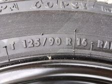MERCEDES B KLASA W245 2008 KOŁO DOJAZDOWE ZAPAS ET32 125/90 R16 1694000802
