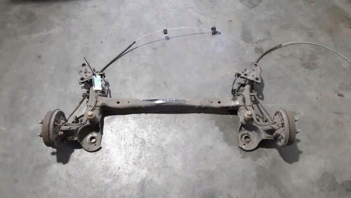 CITROEN DS3 C3 2008 - 2017 OS TYL TYLNA BELKA OSKA ZAWIEZENIE BELKA TYLNA