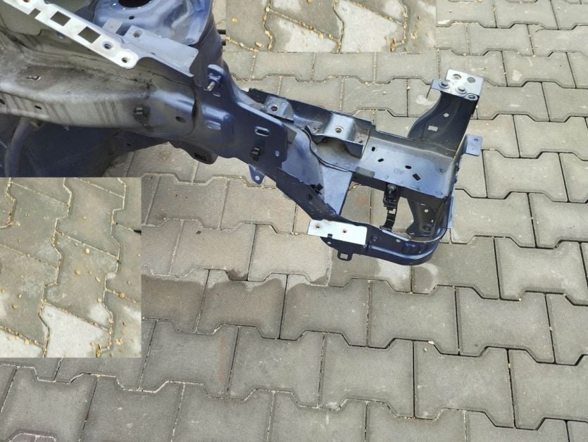 PEUGEOT 208 2015 CWIARTKA PRAWA PRZOD PRZEDNIA PODLUZNICA PRAWY