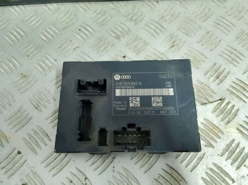 AUDI A8 D4 4H MODUŁ STEROWNIK FOTELA TYŁ 4H0959860A
