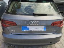 AUDI A3 8V 2.0 TDI 2014 KLAPA TYL TYLNA SZYBA LX7R