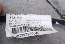 VW VOLKSWAGEN ARTEON WIĄZKA DRZWI LEWY TYŁ 3G8971693K