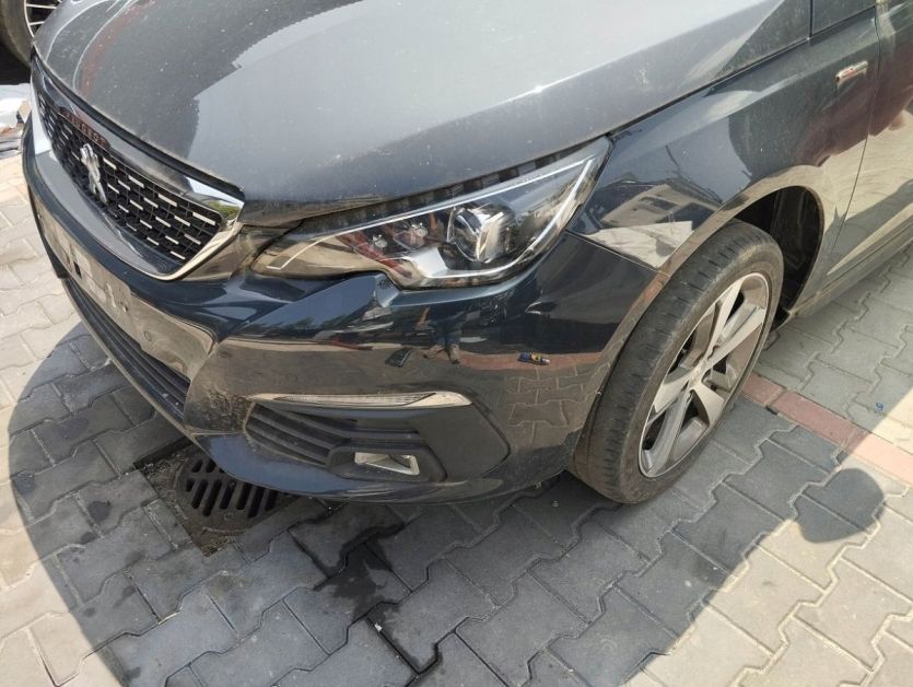 PEUGEOT 308 II T9 LIFT 2018 BLOTNIK PRZOD PRZEDNI LEWY KTG KTGA