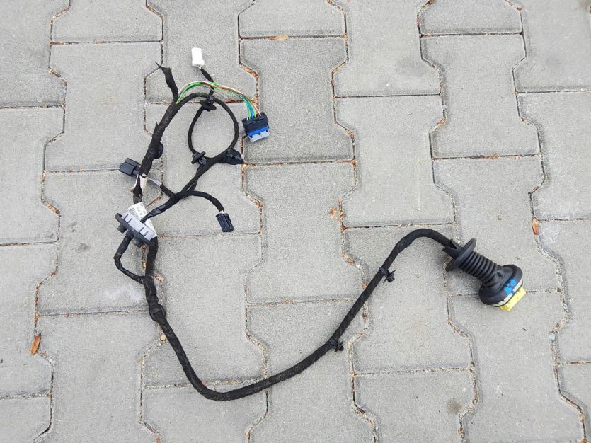 PEUGEOT 308 II T9 LIFT HB 2019 WIĄZKA INSTALACJA DRZWI PRAWY TYŁ 9807917680