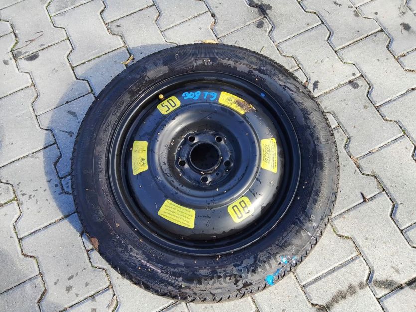PEUGEOT 308 II SW KOMBI T9 LIFT 1.6HDI KOŁO ZAPASOWE DOJAZDOWE 125/85 R16