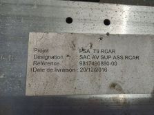 PEUGEOT 308 II T9 LIFT HB 2019 BELKA PRZÓD PRZEDNIA 9817490880