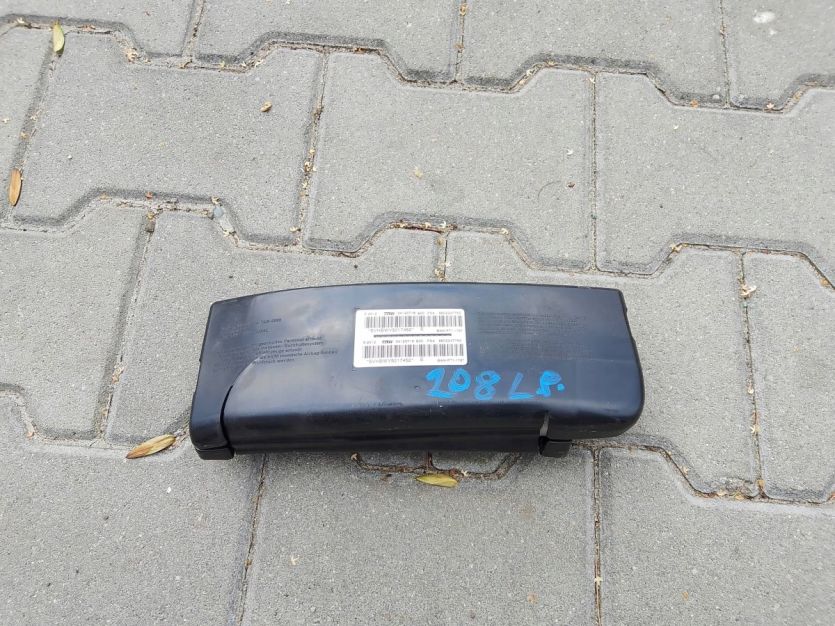 PEUGEOT 208 3D I 1.2VTI 2013 PODUSZKA FOTELA LEWY PRZÓD 9802247780