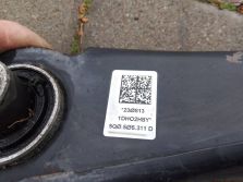 AUDI A3 8V SPORTBACK 5D 2014 WAHACZ PRAWY TYŁ TYLNY 5Q0505311D