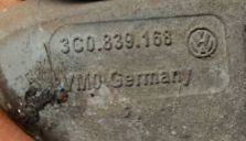 VW PASSAT CC 2010 ZAŚLEPKA KLAMKI DRZWI PRAWY TYŁ 3C0839168