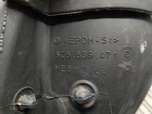 VW PASSAT CC 2010 USZCZELKA SZYBY LEWY TYŁ 3C8839471