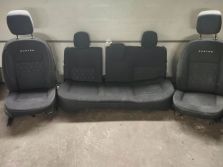 DACIA DUSTER I LIFT 2014 FOTELE SIEDZENIA KANAPA PASY TYL