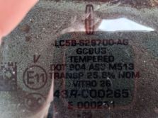 LINCOLN AVIATOR II 2022 SZYBA PRAWY TYŁ PRAWA TYLNA LC5B-S29700-AG