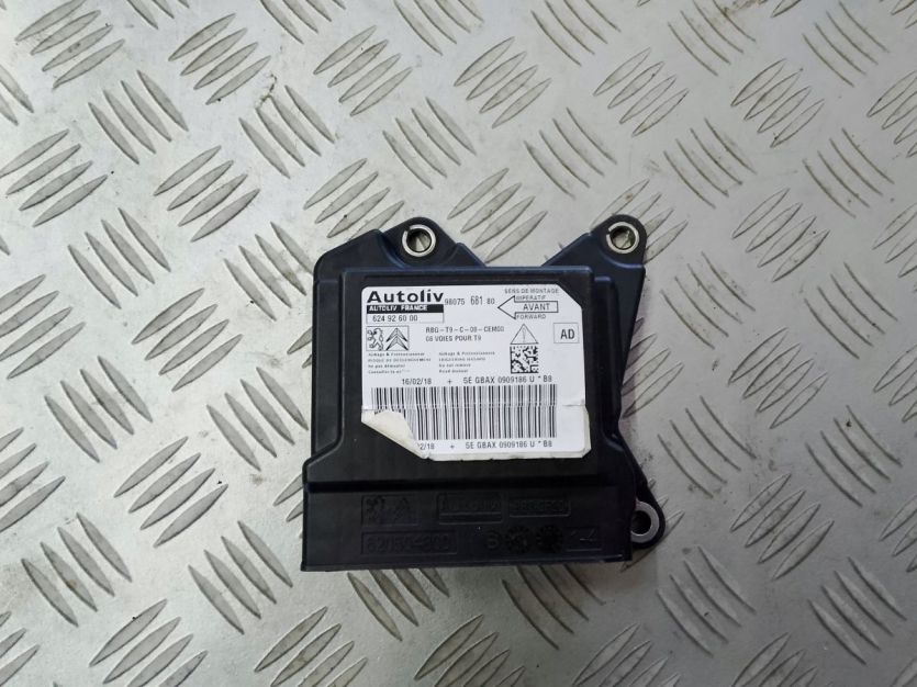 PEUGEOT 308 II T9 LIFT HB 2019 MODUŁ SENSOR AIRBAG 9807568180