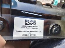 LINCOLN AVIATOR II 2022 OBUDOWA OSŁONA DESKI ROZDZIELCZEJ LC5B-S044K54-BJ