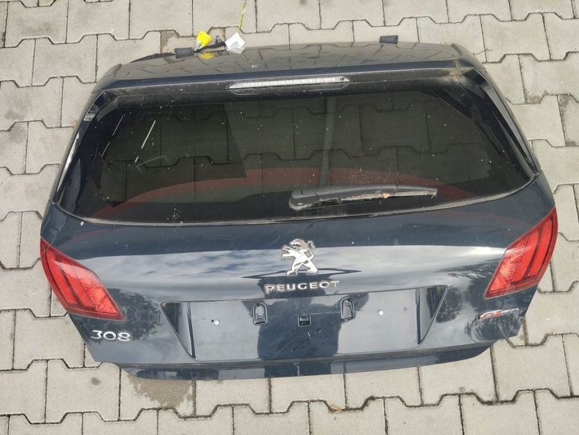 PEUGEOT 308 II T9 LIFT 2019 KLAPA TYL TYLNA LAMPY GT LINE KTG KTGA SZYBA