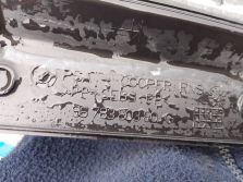 CITROEN C4 PICASSO II 2016 LISTWA WYGŁUSZENIE DRZWI LEWY PRZÓD 9678380380