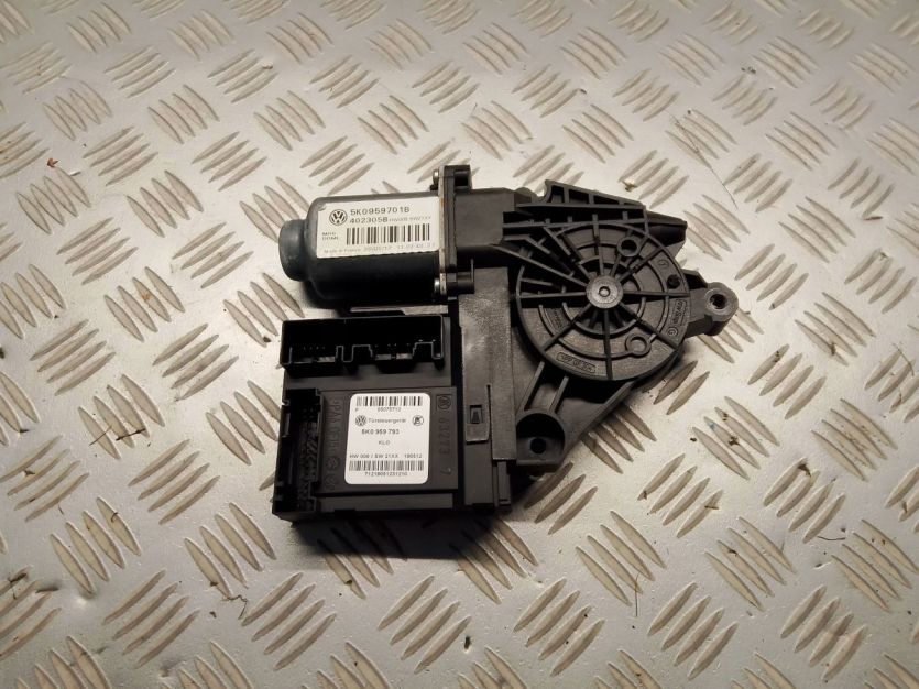 VW GOLF VI 6 GTI HB 5D 2012 SILNICZEK SZYBY LEWY PRZÓD 5K0959793