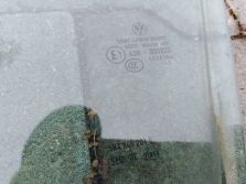 VW GOLF VI 6 GTI HB 5D 2012 SZYBA DRZWI LEWY PRZÓD 5K4845201B