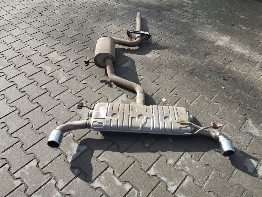 VW GOLF VI 6 GTI 2012 TLUMIK RURA WYDECHOWA WYDECH 2.0 TSI R