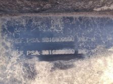 TOYOTA PROACE PEUGEOT PARTNER K9 2023 OSŁONA PŁYTA POD ZDERZAK 9816809580