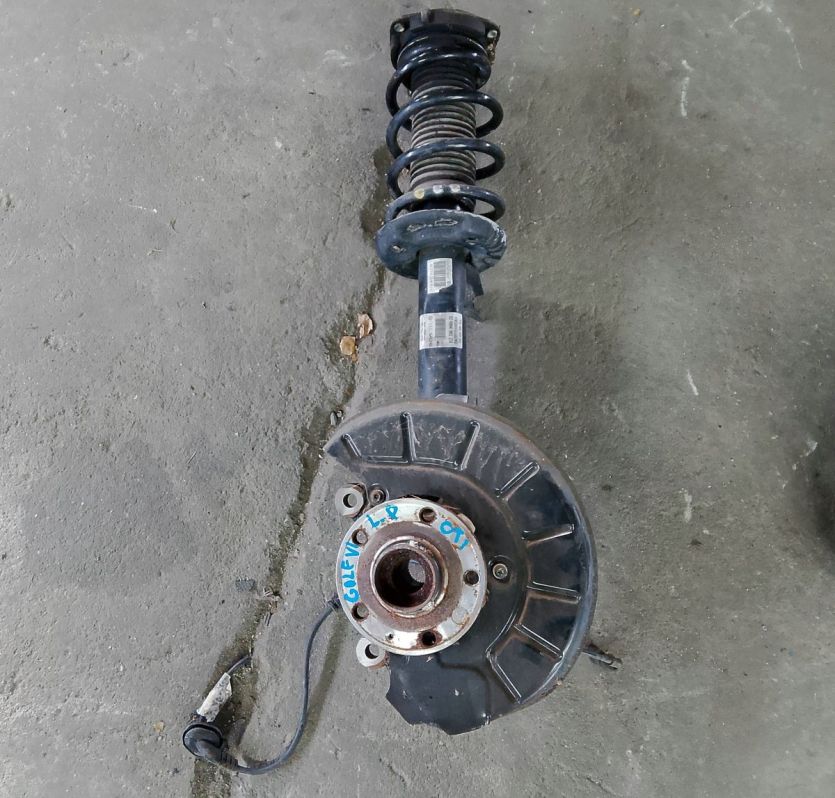 VW GOLF VI 6 GTI HB 5D 2012 ZWROTNICA MCPHERSON LEWY PRZÓD