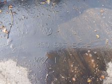 VW VOLKSWAGEN PASSAT B5 SPOILER DOKŁADKA ZDERZAKA PRZÓD 3B0805903E