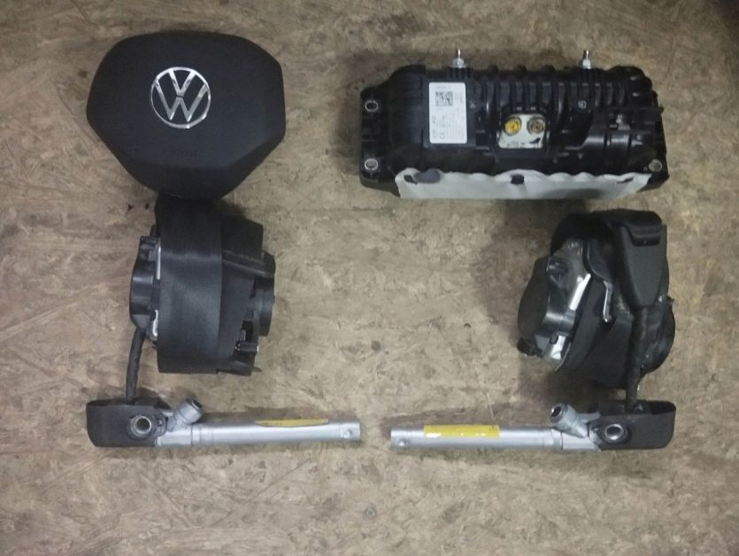 VW ATLAS CROSS 2023 AIRBAG PODUSZKI POWIETRZNE PASY KIEROWCA PASAŻER