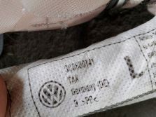 VW PASSAT CC 2010 KURTYNA AIRBAG LEWA 3C8880741